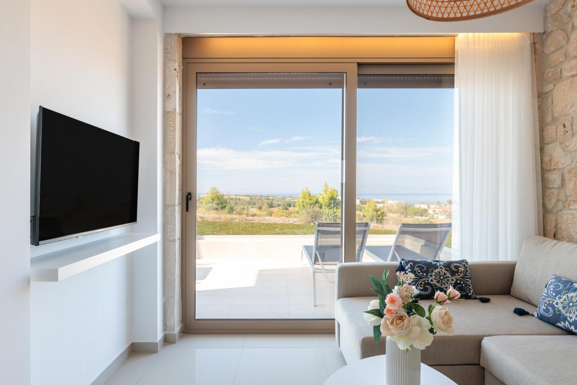 Anna Mare Luxury Apartments Афитос Экстерьер фото